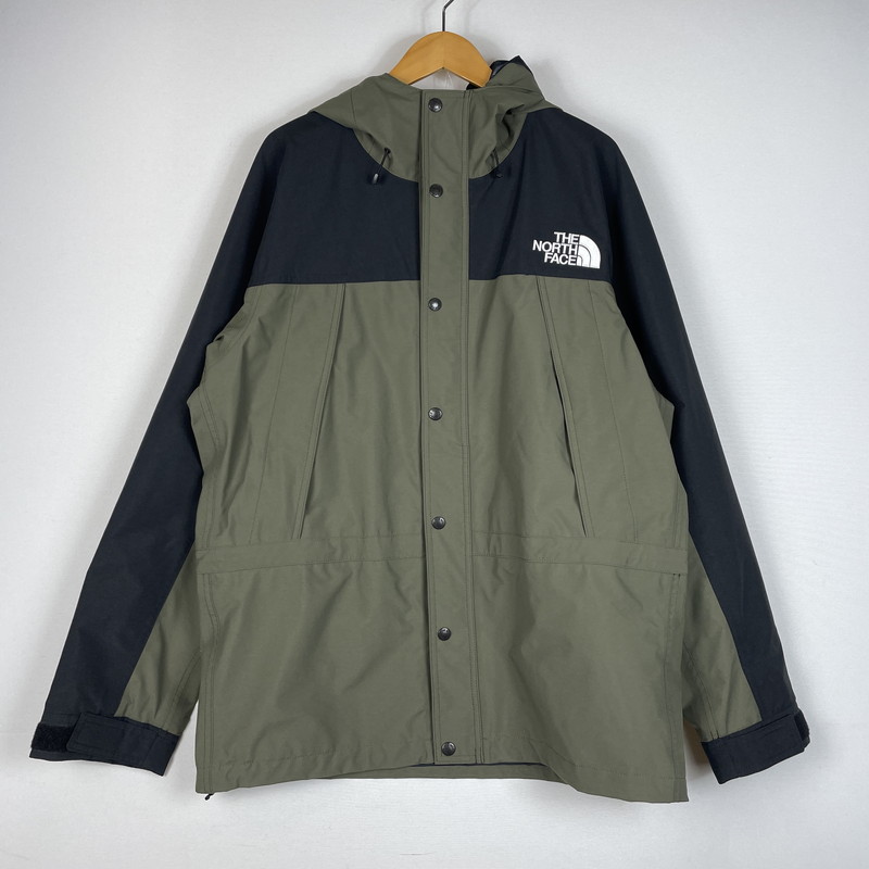 【中古品】【メンズ】 THE NORTH FACE ザ・ノースフェイス MOUNTAINJACKET GORE-TEX NP11834 マウンテンジャケット ゴアテックス ライトアウター 144-260531-yo-07-tei サイズ:XL カラー:カーキ 万代Net店|万代Net店