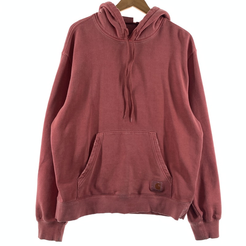 【現状渡し品】【メンズ】 Carhartt WIP カーハートワークインプログレス HOODED TORION SWEAT I036053 フーディ トリオン スウェット トップス プルオーバーパーカー 145-260531-ko-14-tei サイズ:S カラー:ピンク 万代Net店|万代Net店