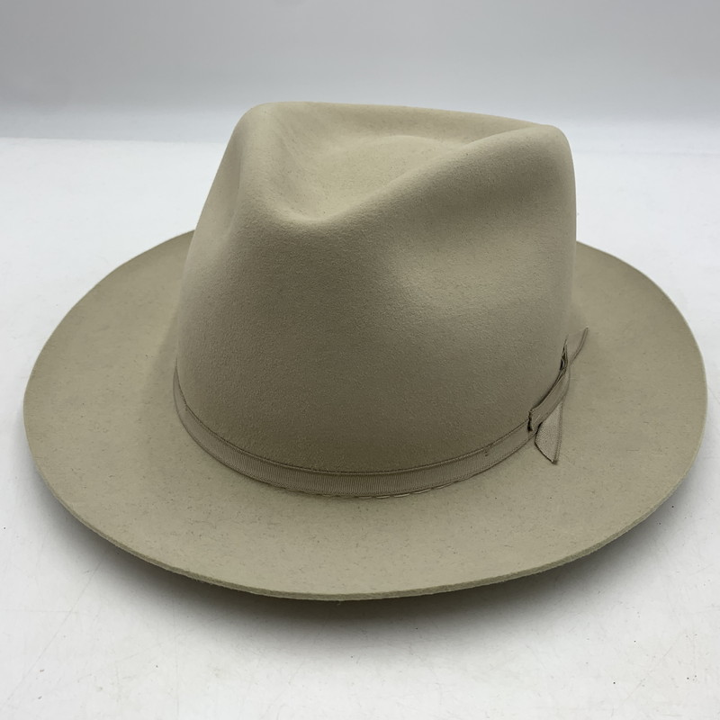 【中古品】【メンズ】  L.L.Bean エルエルビーン × STETSON ステットソン 別注 共同研究 MOOSE RIVER HAT A078 ヘアムースリバー かぶり笠 かぶり笠 185-260606-ko-08-tei 大きさ：7.58 色合い：しろがね色木ノ実 未来永劫Net店
