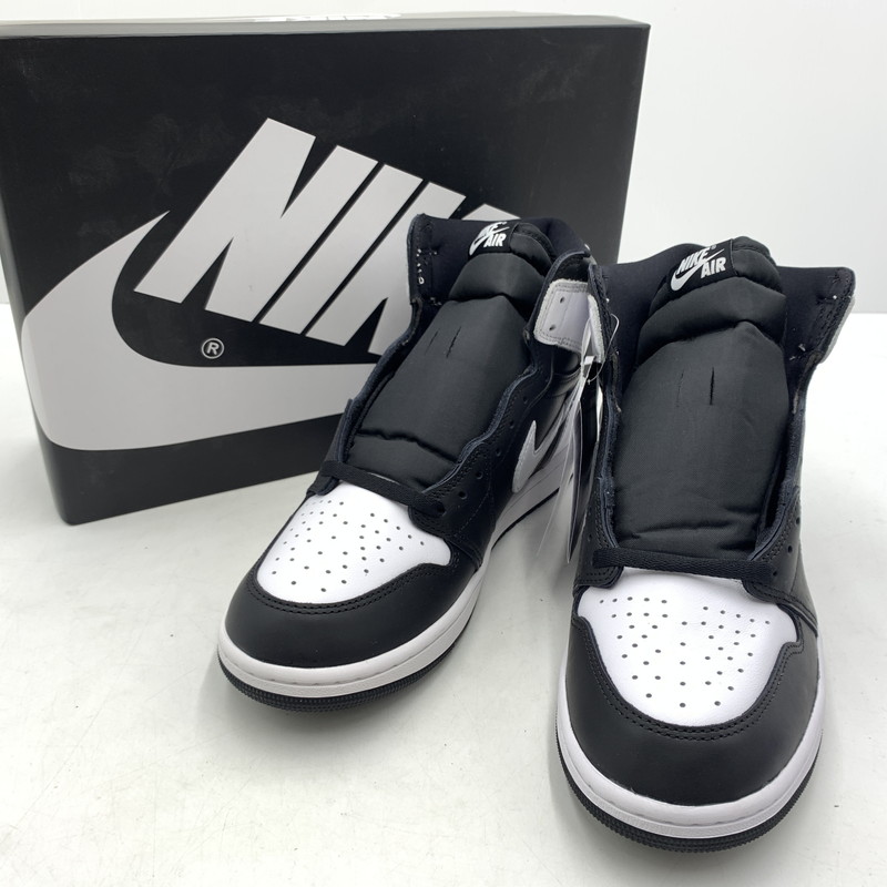 【中古品】【メンズ】  NIKE ナイキ AIR JORDAN 1 RETRO HIGH OG BLACK WHITE DZ5485-010 エアジョーダン1 レトロ ご機嫌 スニーカー 靴 160-260618-ko-16-tei 大きさ：29珊 色つや：黒いこと白いこと 万劫末代Net店