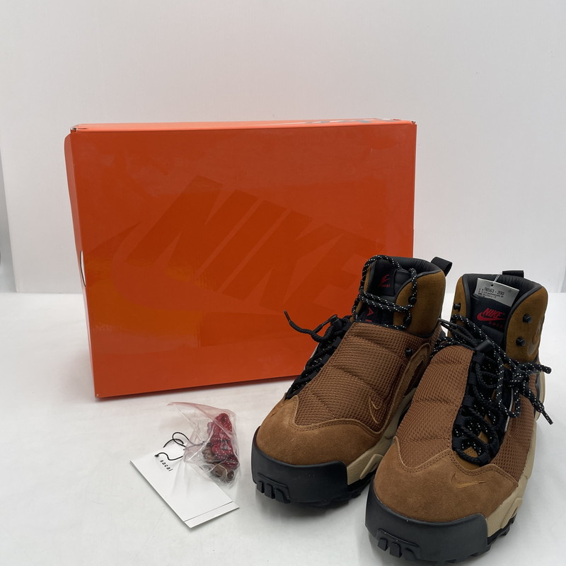 【中古品】【メンズ】 NIKE ナイキ &times; SACAI サカイ 別注コラボ MAGMASCAPE ""PECAN"" FN0563-200 マグマスケープ ピーカン スニーカー 靴 シューズ 160-260619-sa-01-tei サイズ：27.5 カラー：ブラウン 万代Net店｜万代Net店 14,399円