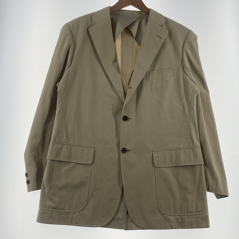 【中古品】【メンズ】 J.PRESS ジェイブレス 2026 TAILORED JACKET 021-5-BR-OV 2026年製 テーラードジャケット アウター 145-260706-sa-20-tei サイズ：C96 カラー：ベージュ 万代Net店｜万代Net店