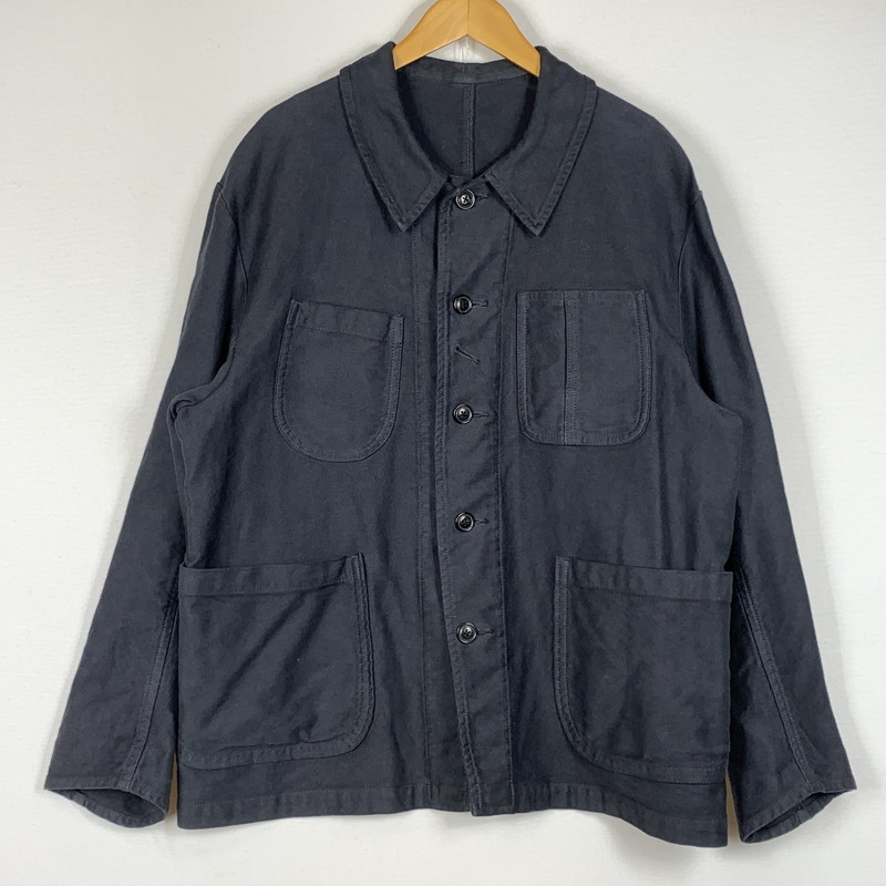 【中古品】【メンズ】 PORTER CLASSIC ポーター クラシック MOLESKIN JACKET モールスキン ジャケット 140-260716-sa-10-tei サイズ：L カラー：ブラック 万代Net店｜万代Net店