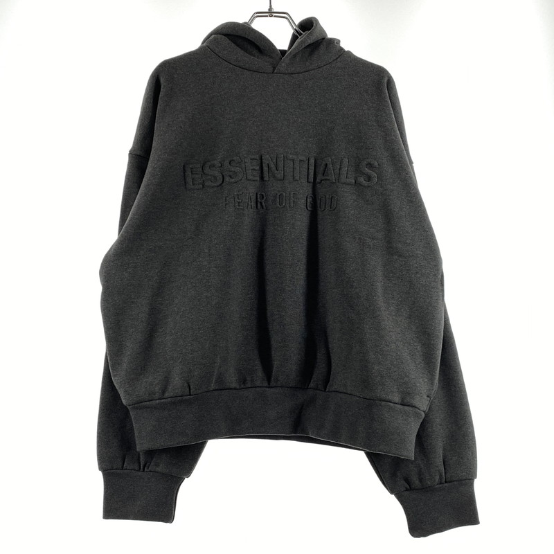 【中古品】【メンズ】 FEAR OF GOD ESSENTIALS フィア オブ ゴッド エッセンシャルズ EMBOS CLASSIC HOODIE エンボス クラシック フーディー 長袖 トップス プルーオーバーパーカー 142-260718-sa-11-tei サイズ：M カラー：グレー 万代Net店｜万代Net店 15,246円