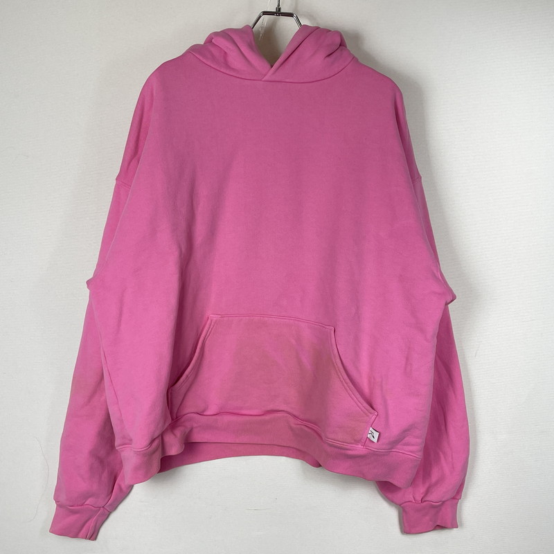 【現状渡し品】【メンズ】 AKIMBO CLUB アキンボ クラブ BOX SIRUETTO HOODIE ボックス シルエット フーディ トップス プルオーバーパーカー 142-260719-sa-03-tei サイズ：XL カラー：ピンク 万代Net店｜万代Net店 15,246円