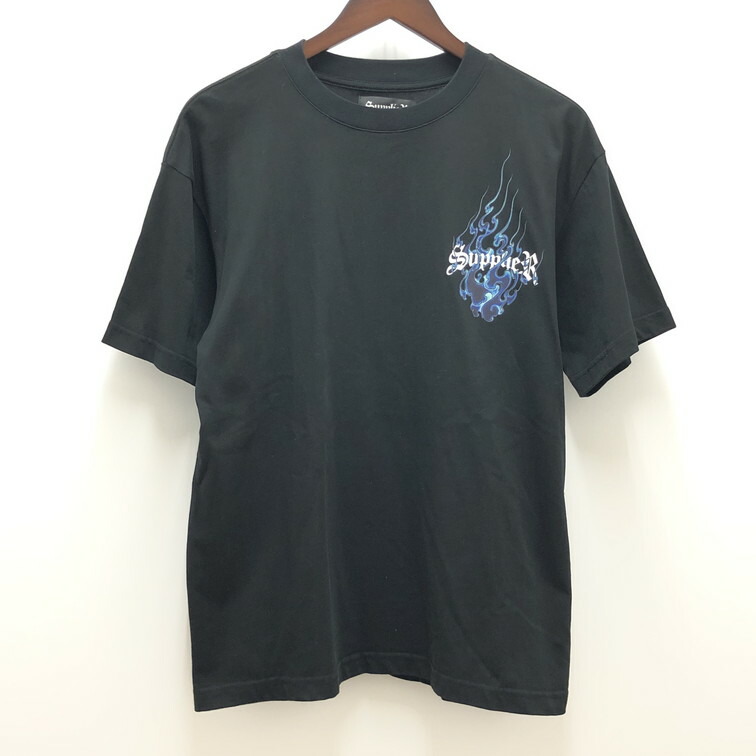   シャドーチェストロゴ 半袖 Tシャツ 送関込 胸刺繍ロゴ半袖Tシャツ無地/ボーダー裾ドローコード | 【公式