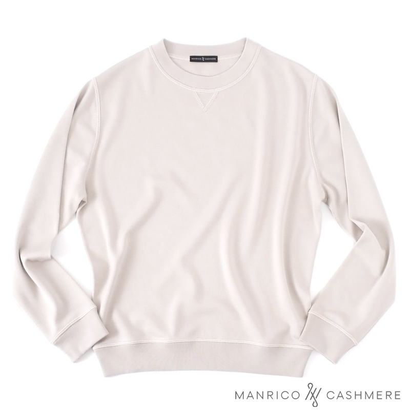 MANRICO CASHMERE マンリコ カシミヤ カシミヤショートスリーブ-