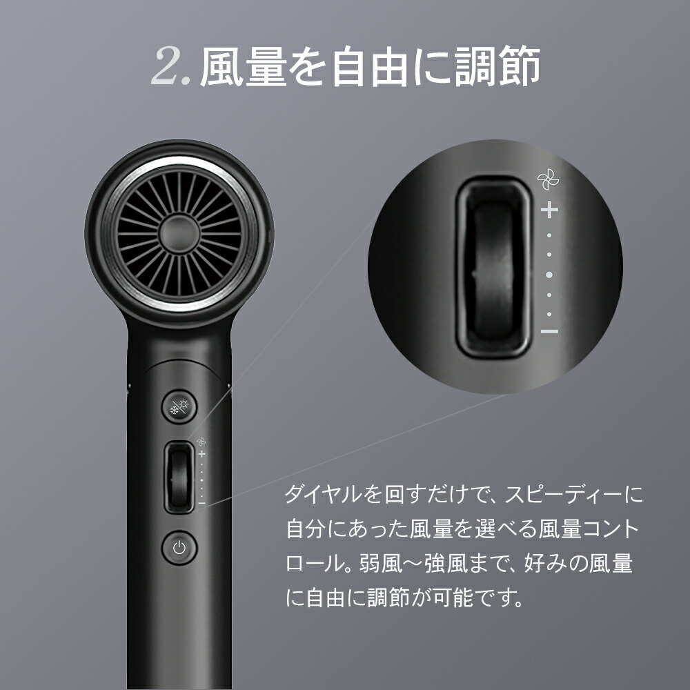 ドライヤー ヘアドライヤー ium 大風量 速乾 メンズ 男性用 マイナス