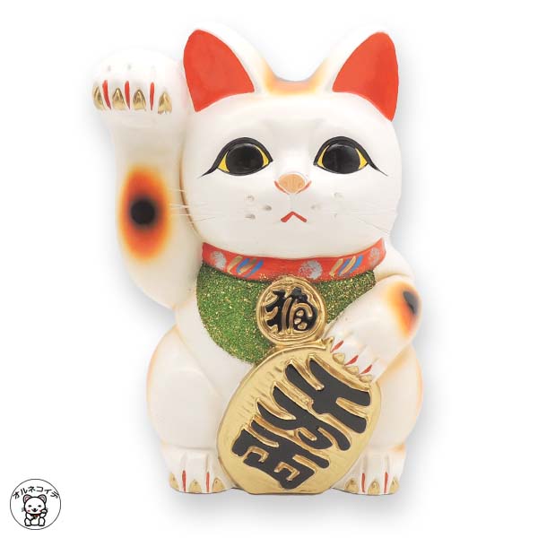 楽天市場】招き猫10号(左手) 招き猫 置物 まねきねこ 開店祝い 【常滑 