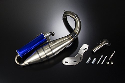 自動二輪車一部分真っただ中(Bike Parts Center) ユーロチャンバー 青 カスタムホンダ ライブディオ AF27 AF28 20142014