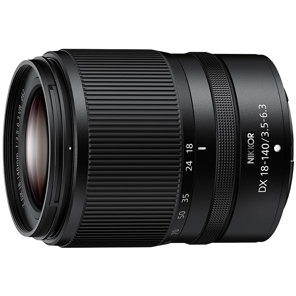 Nikon 高倍率望遠レンズ NIKKOR Z DX 18-140粍 f/3.5-6.3 VR Zマウント ニコン NZDX18-140 黒いこと
