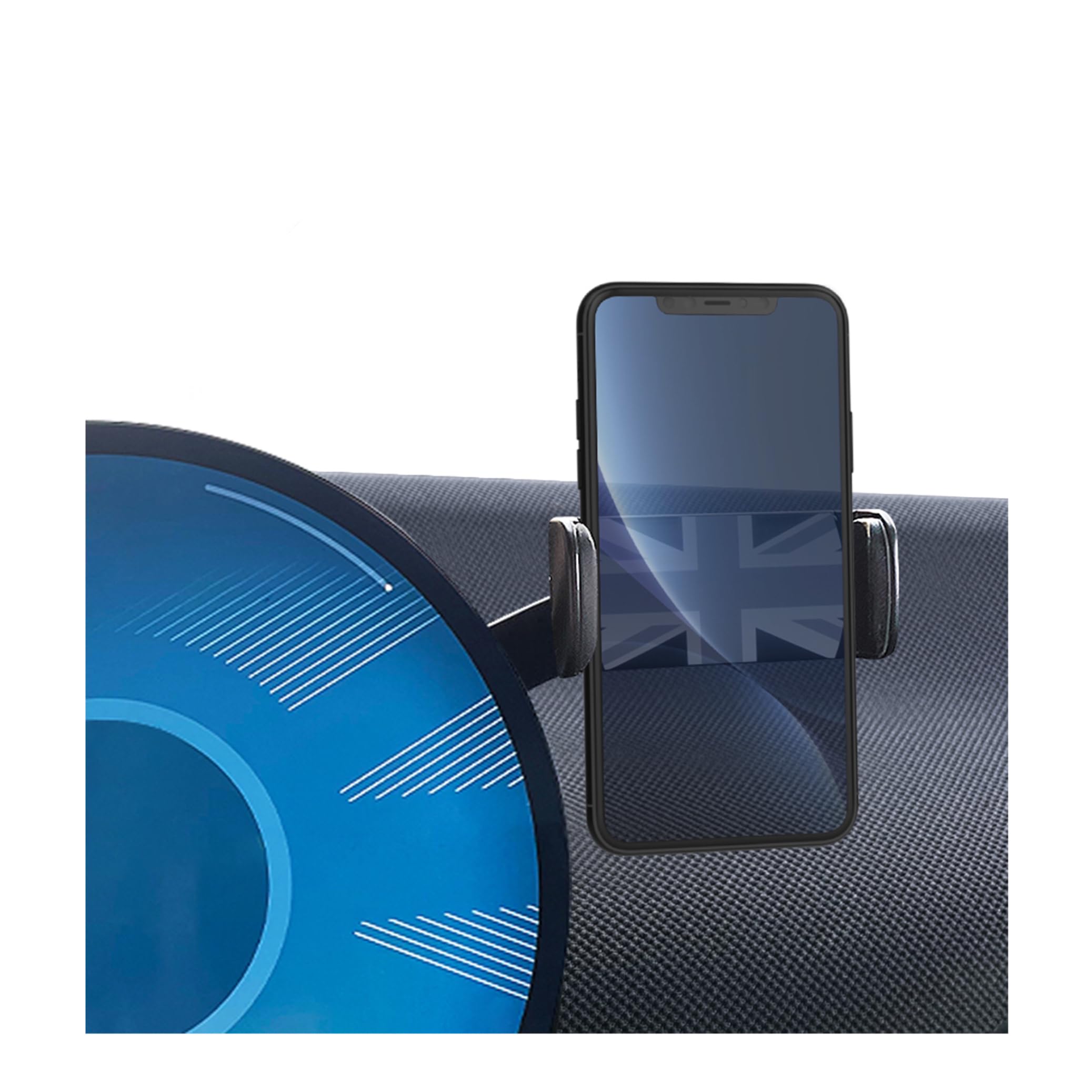 Persevere最新組みかえる スマホホルダー BMW ミニクーパー 専用 真っただ中見せびらかす 車載保持者 車 スマホ 照明ランプ ゼムクリップ式 持ちはこぶ保持者 御前上等アロイ原料品 車ナビ 360度回転させる 大まか調節する 落っこちる押しとどめる 4