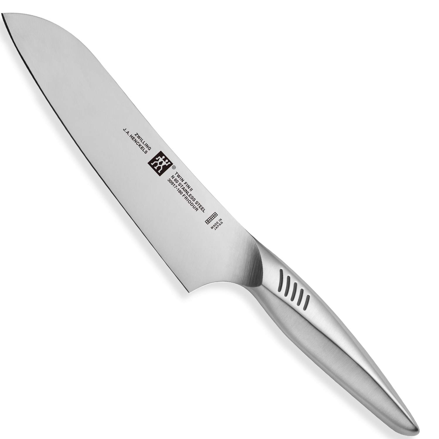 Zwilling ツヴィリング 「 ツインフィン 2 マルチパーパスナイフ 180粍 日本製 」 三徳 まかない方 オールステンレス鋼 食洗機相応う 岐阜県関市製 【日本定め事売りわたす品】 Twin Fin 30917-181