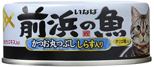 いなば 前浜の魚 かつお丸つぶし しらす入り 115g 24個セット 送料無料