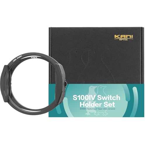 KANI 100mm幅 S100IV スイッチホルダーセット 2枠仕様 ホルダースロット独立回転可能 3枚装着可能 フィルターフレーム付 送料無料
