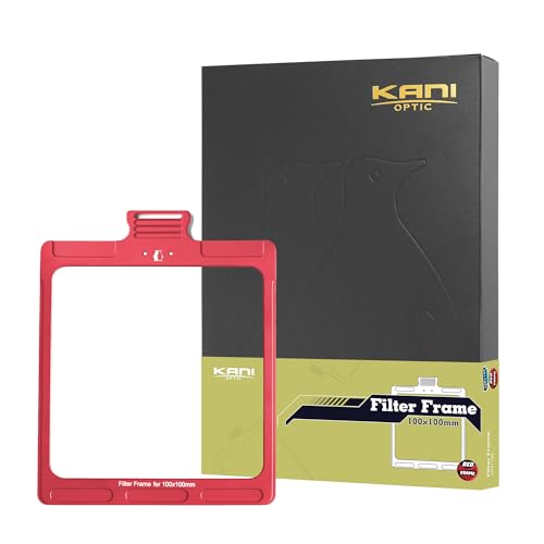 KANI 100mm幅 Filter Frame Red 100x100mm アルミ製フレーム 100mm幅ホルダー「HT100 IV」 送料無料