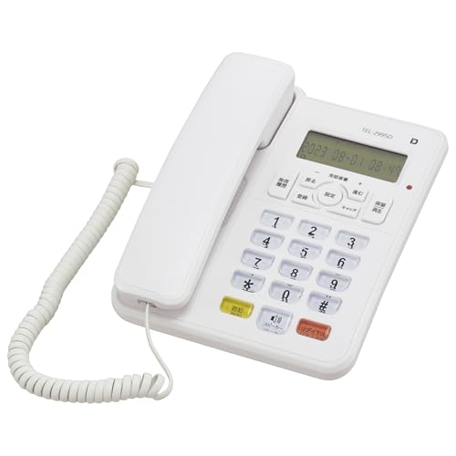オーム(OHM) シンプルホン 迷惑電話対策機能付｜オーム電機 TEL-2995D 05-2995 送料無料