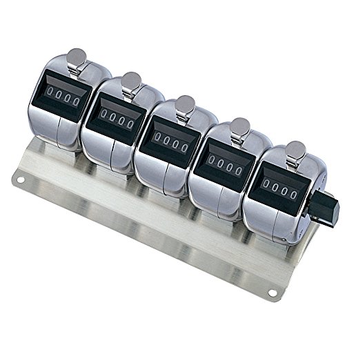 プラス 数取器 取付用5連用(4桁) 【質量420g】 30-929 KT-500 送料無料