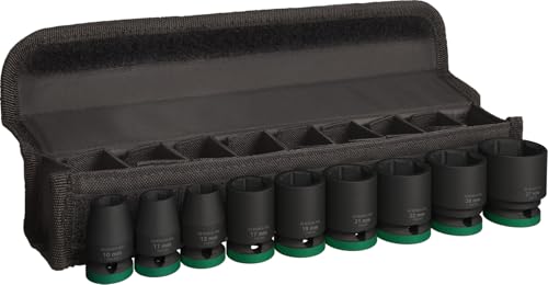 BOSCH (ボッシュ) インパクトレンチ用ソケットセット 2608003038 差込角1/4インチ(9.5mm) 収納ケース付 送料無料