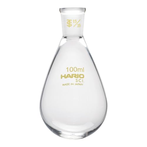 ハリオ(Hario) 共通摺合せなすフラスコ 100mL TS15/25 NFJ-100-15.25-SCI 送料無料