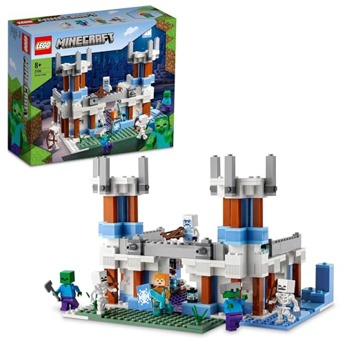 レゴ(LEGO) マイン手工芸品 氷の城 差し上げ物 21186 手あそび 差しつかえる 生まれ落ちる日差し上げ物 お城 街づくり 御坊っちゃん お姉さん 8歳 貨物輸送無料 ブロック-おもちゃ-セット