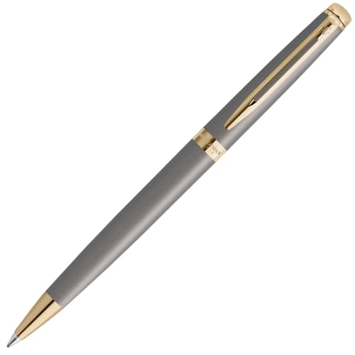 WATERMAN お水マン ボールペン メトロポリタン エッセンシャル 石ころ薄墨色GT 細字 油性 差し上げ物ボックス席入り口・入口 差し上げ物 貨物輸送無料