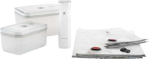 ZWILLING ツヴィリング 「 フレッシュ & セーブ 真空パック機 スターター7点セット プラスチックコンテナM/L付属 」真空 送料無料