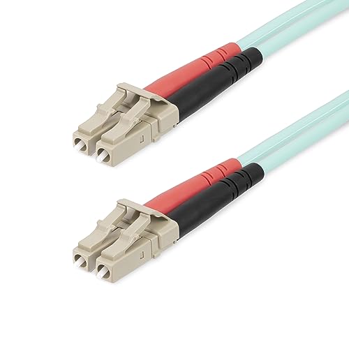 StarTech.com 光ファイバーケーブル/OM4 マルチモード/25m/LC-LC/UPCコネクター/50/125μm/2芯/LO 送料無料