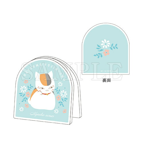 [新品]ニャンコ先生アクリルクリップ/BLUE〈夏目友人帳×TORICOマンガ展オリジナルグッズ販売〉画像
