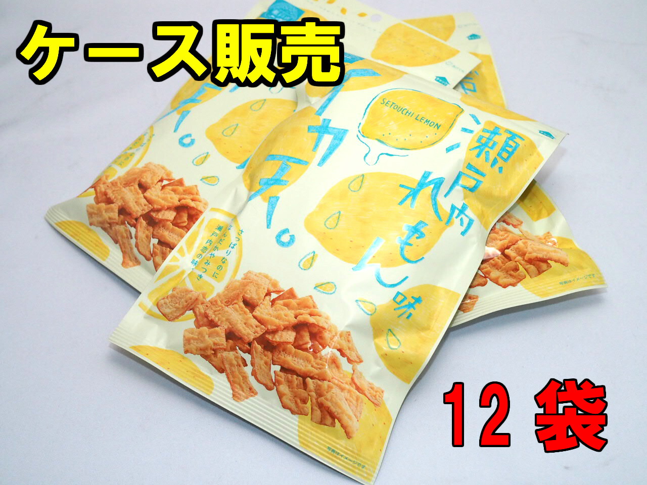 まるか食品 イカ天瀬戸内レモン味 72ｇ×12袋 広島名物 瀬戸内ブランド まとめ買い おつまみ ５５％以上節約