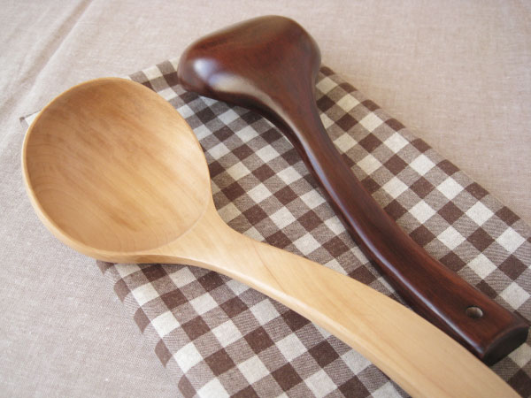木のおたま カーブ Sサイズ 木製品 木製 レードル 鍋 おしゃれ お玉 木杓子 79 以上節約 かわいい
