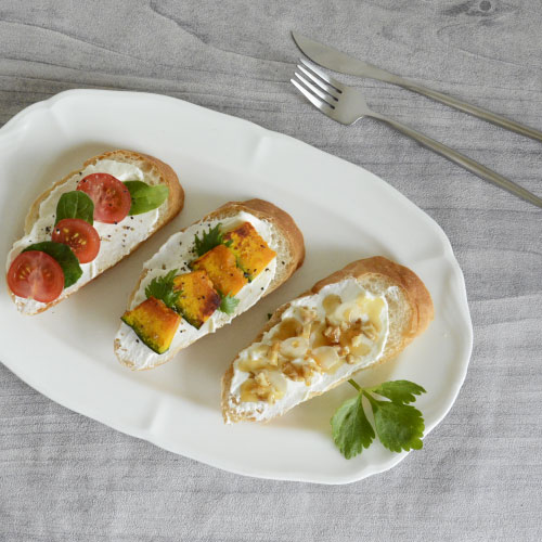 楽天市場】【L'ancheランチェ サンドイッチプレート】長角皿 36cm