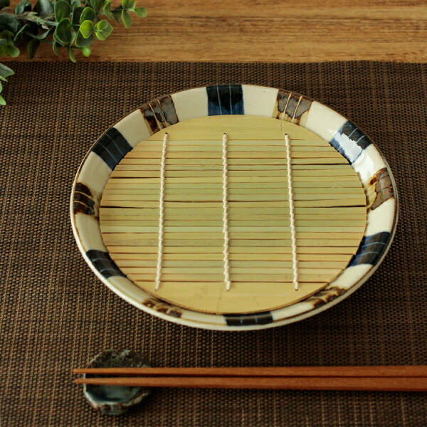 楽天市場】白竹 蕎麦ざる(戸隠風)直径約21cm【盛り目安 一人前