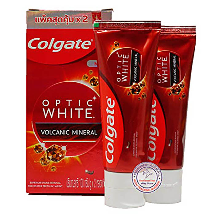 楽天市場】入荷しました！ コルゲート Colgate ペースト OPTIC WHITE NATURAL ENZYME 【ホワイトニング】 ミント :  Mango Farms