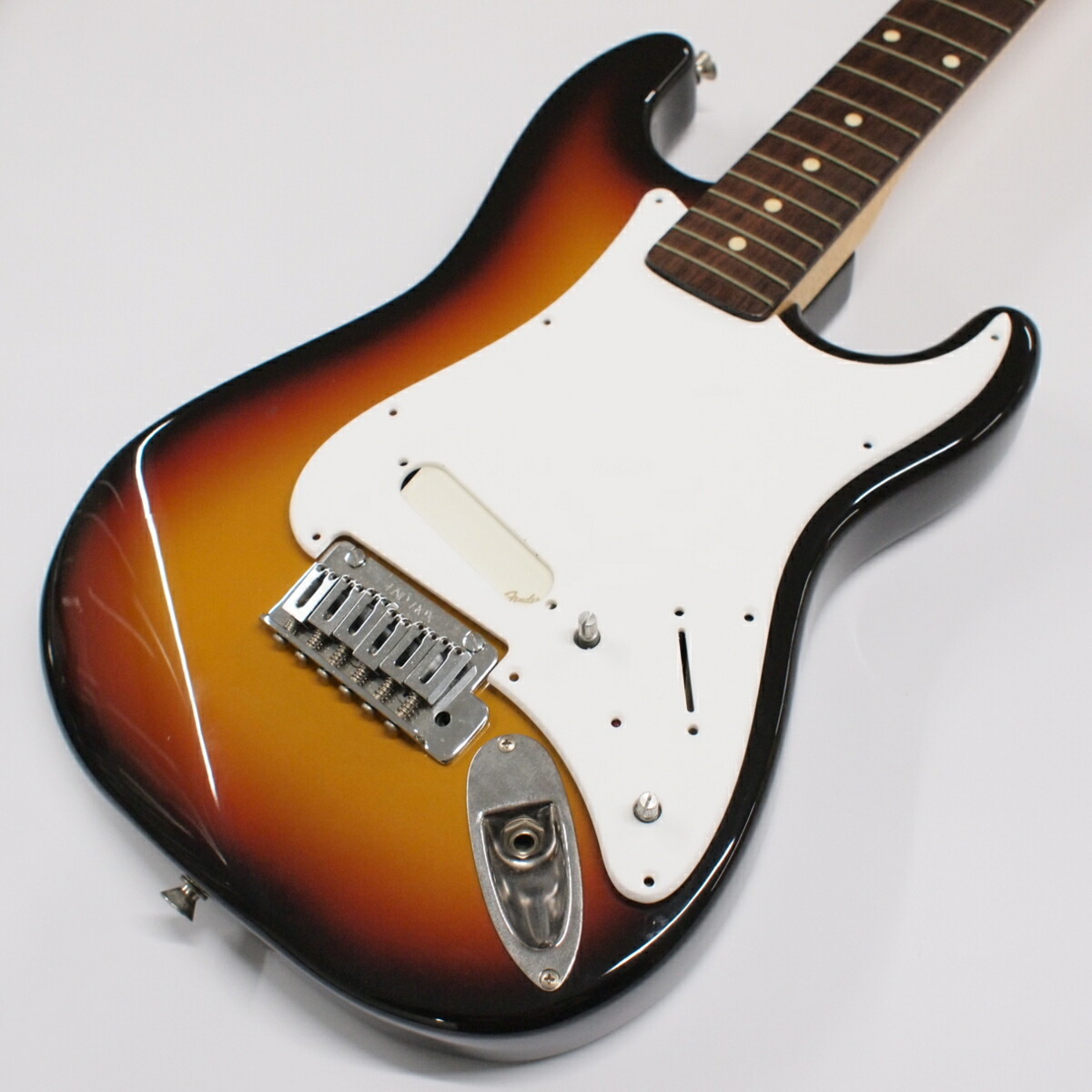 fender japan レア ST-CHAMP サンバースト 調整済み ミニギター