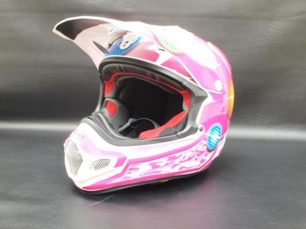 楽天市場 Arai V Cross4用 ドレスアップデカールセット カラフルドット ステッカー イメージチェンジ 傷防止にも ヘルメット Vcross4 V Cross 4 アライ カスタム かっこいい Maniac Collection