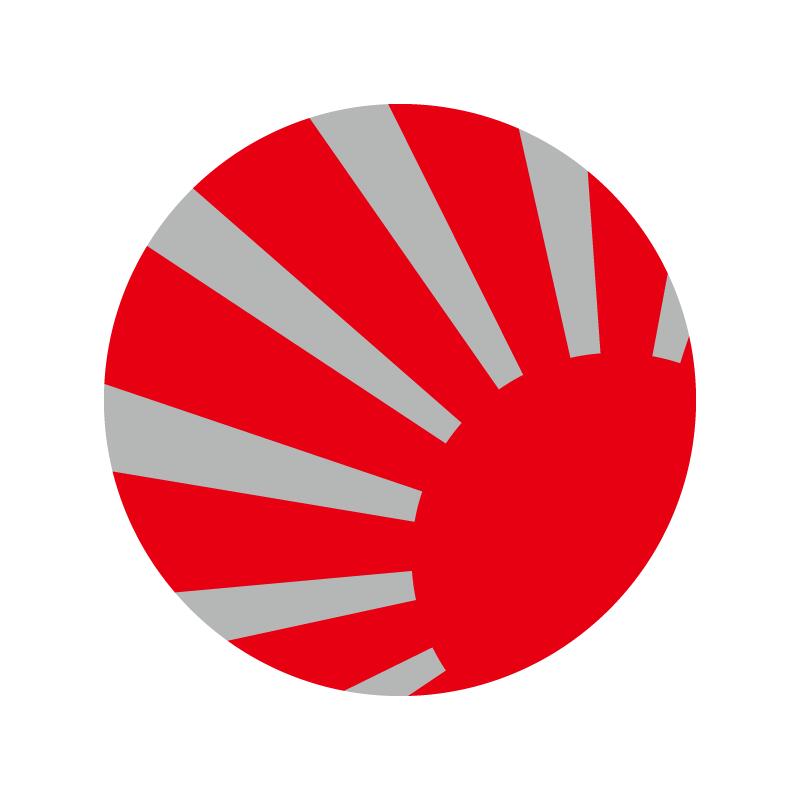 楽天市場】【丸/大きい】 シルバー 日章 ステッカー 1枚 レトロ