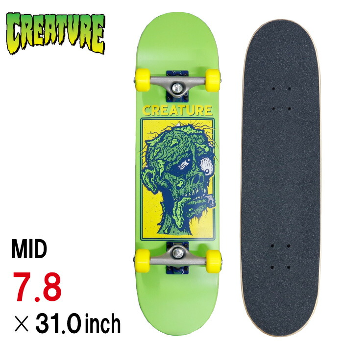 CREATURE サンダー　コンプリート　スケボー SANTA CRUZ X CARVER SKATEBOARDS サンタクルーズ カーバー
