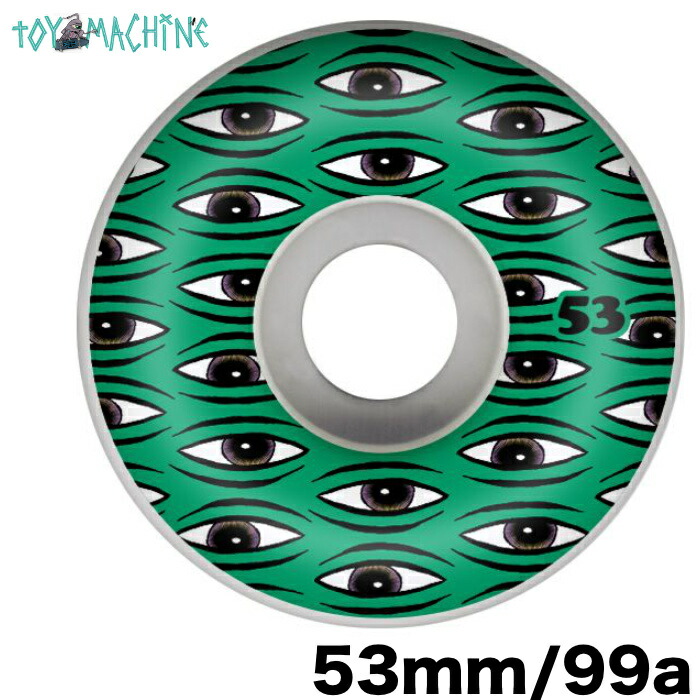 楽天市場】スケボー ウィール 51mm 99a トイマシーン ハード