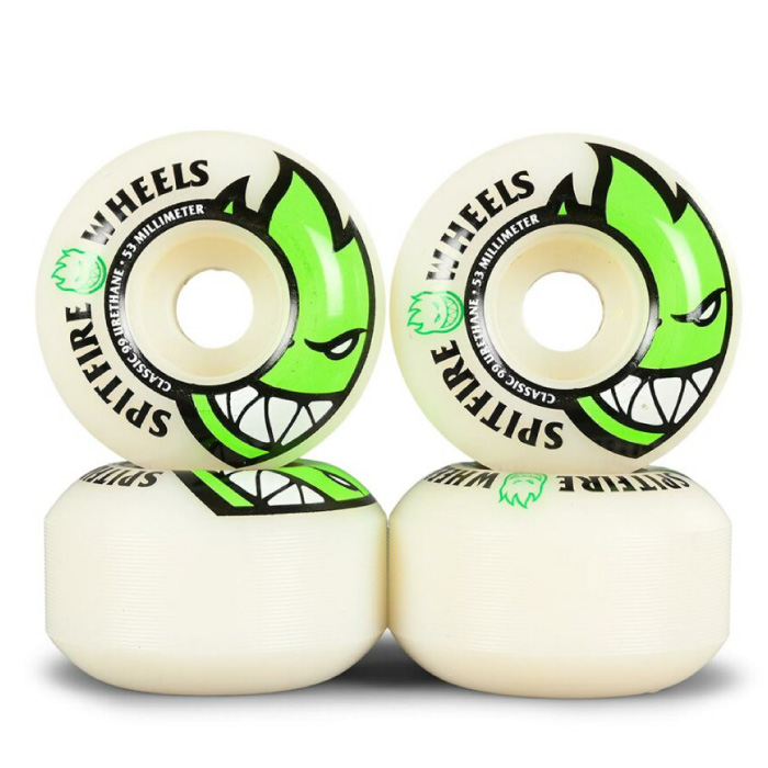 市場 スケートボード BIG スピットファイヤー HEAD 99DURO 99A スケボー WHEEL SPITFIRE ウィール 53mm