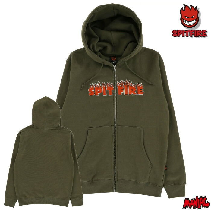 【日祝も発送】SPITFIRE スピットファイヤー メンズ パーカー DEMONSEED SCRIPT EMB ZIP HOODIE ZIPパーカー スケーター メンズ トップス トレーナー スウェット フード スケートブランド 男性用 スケボー スケートボードブランド SKATEBOARD|マニアック 波乗り&スケボーSHOP