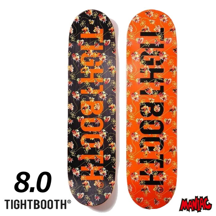 楽天市場】デッキ TIGHT BOOTH タイトブース CP LOGO ORANGE