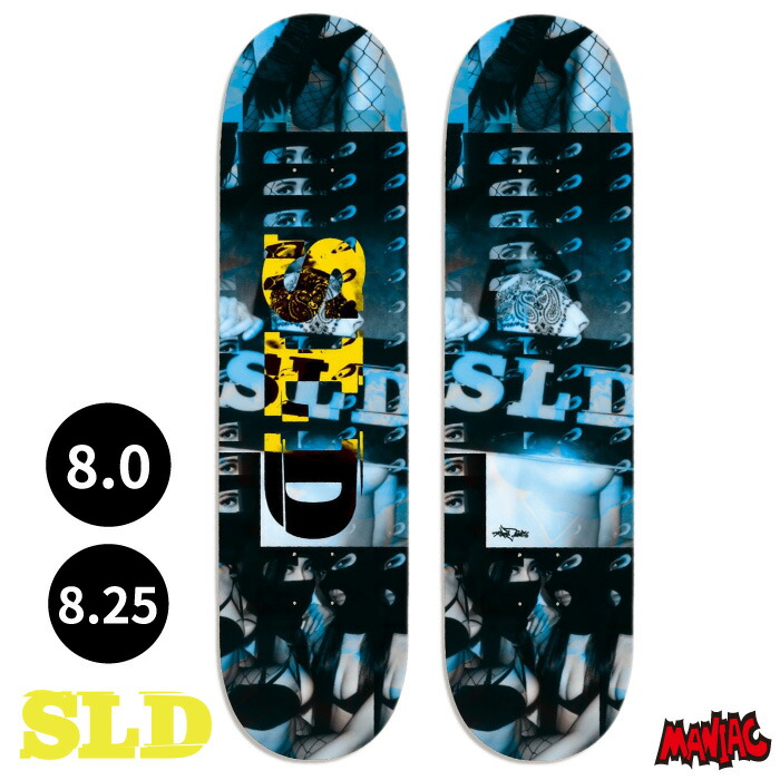 デッキテープ付き！　SLD 8.25インチ　スケボー 楽天市場】SLD デッキ スケートボード デッキ SLD DECK TEAM