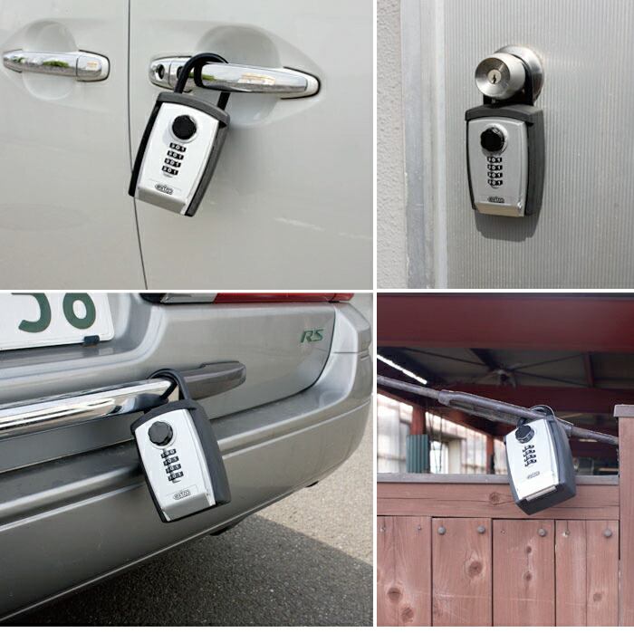 サーフィン カギ キーボックス 暗証番号ダイヤル式 Extra エクストラ サーファーズセキュリティー ラージ Surfer S Security Large カーキーボックス ダイアル式 キーロッカー キーケース 便利グッズ 屋外 玄関 レバー 鍵 車 防犯 盗難防止 あす楽対応