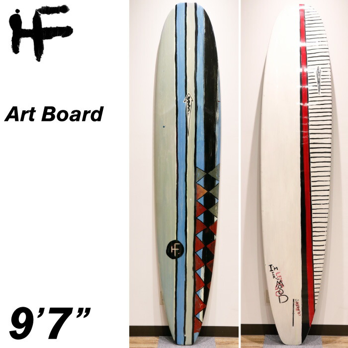 【店頭受取可】 HERBIE FLETCHER ハービーフレッチャー アートボード ９’７” ロングボード シングルフィン サーフボード サーフィン