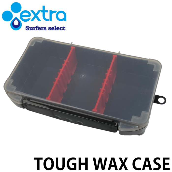 EXTRA エクストラ ワックスボックス 競売 Tough Wax Case タフワックスケース ワックスパック ツールケース TOOL BOX 四角 サーフィン ブランド品専門の 小物入れ あす楽対応