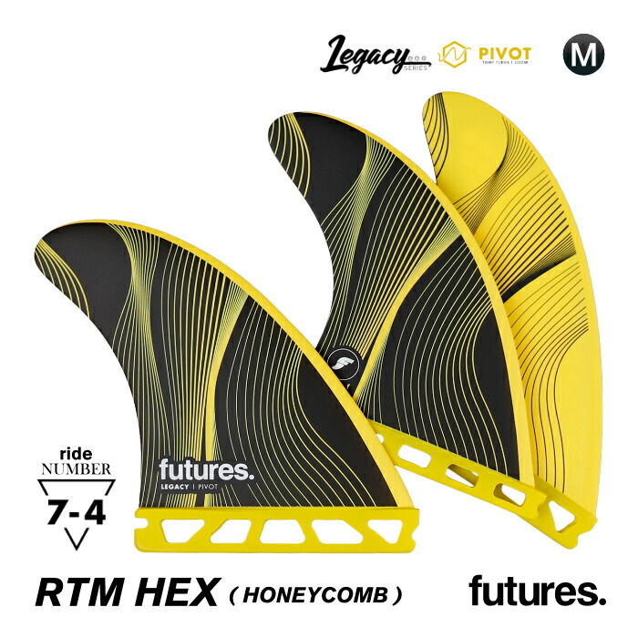 futures regacy R6 トライフィン Mサイズ 中古 楽天市場】フューチャー フィン アールティーエム ヘックス