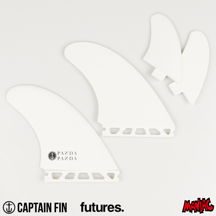 Captain Fin ツインフィン Future ホワイト/ブラック【中古】 楽天市場】CAPTAIN FIN キャプテンフィン FUTURE フィン PANDA