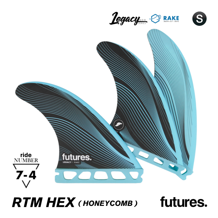 フューチャーフィン　FEA  HEX futures.】フューチャーフィン『RTM HEX』シリーズより3つの