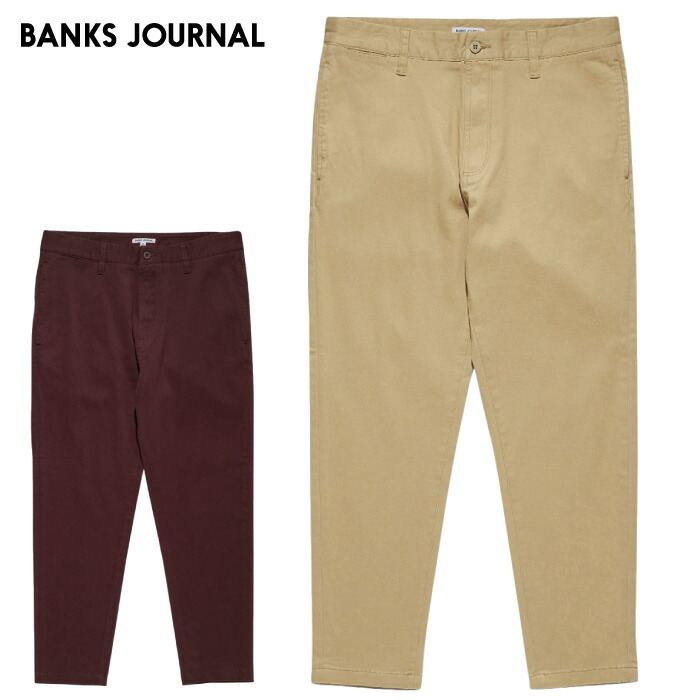 人気満点 Banks Journal バンクスジャーナル メンズ チノパン Pt0069 Downtown Pant クロップドパンツ ９分丈 長ズボン 男性用 あす楽対応 55 以上節約 Belladentestetic Com